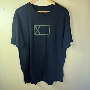 DEFCOR Mens Decisively Engaged X-Flag Black‎ Tee Size XL Streetwear